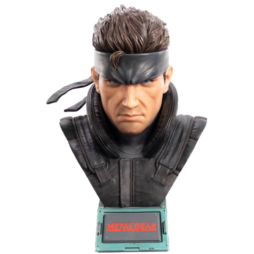 Metal Gear Solid - Solid Snake Grand Scale 12 Inch Bust