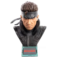 Metal Gear Solid - Solid Snake 1:1 Scale Life-Size Bust