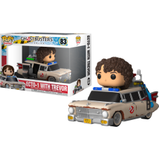 Ghostbusters: Afterlife - Trevor with Ecto-1 Pop! Rides Vinyl Figure