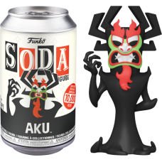 Samurai Jack - Aku Vinyl SODA Figure in Collector Can