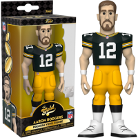 NFL Football - Aaron Rodgers Green Bay Packers 5” Gold Premium Vinyl Figure