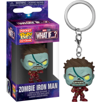 Marvel: What If…? - Zombie Iron Man Pocket Pop! Vinyl Keychain