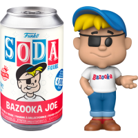 Bazooka - Bazooka Joe Vinyl SODA Figure in Collector Can (International Edition)
