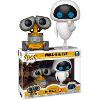 Wall-E - Wall-E & Eve with Lightbulb Pop! Vinyl Figure 2-Pack