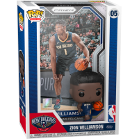 NBA Basketball - Zion Williamson Pop! Trading Cards Vinyl Figure with Protector Case