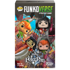 Peter Pan - Peter Pan and Captain Hook Pop! Funkoverse Strategy Board Game 2-Pack