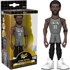 NBA Basketball - Kyrie Irving Brooklyn Nets 2021 Championship Edition Jersey 5 Inch Gold Premium Vinyl Figure