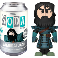 Samurai Jack - Armored Jack Vinyl SODA Figure in Collector Can (International Edition)