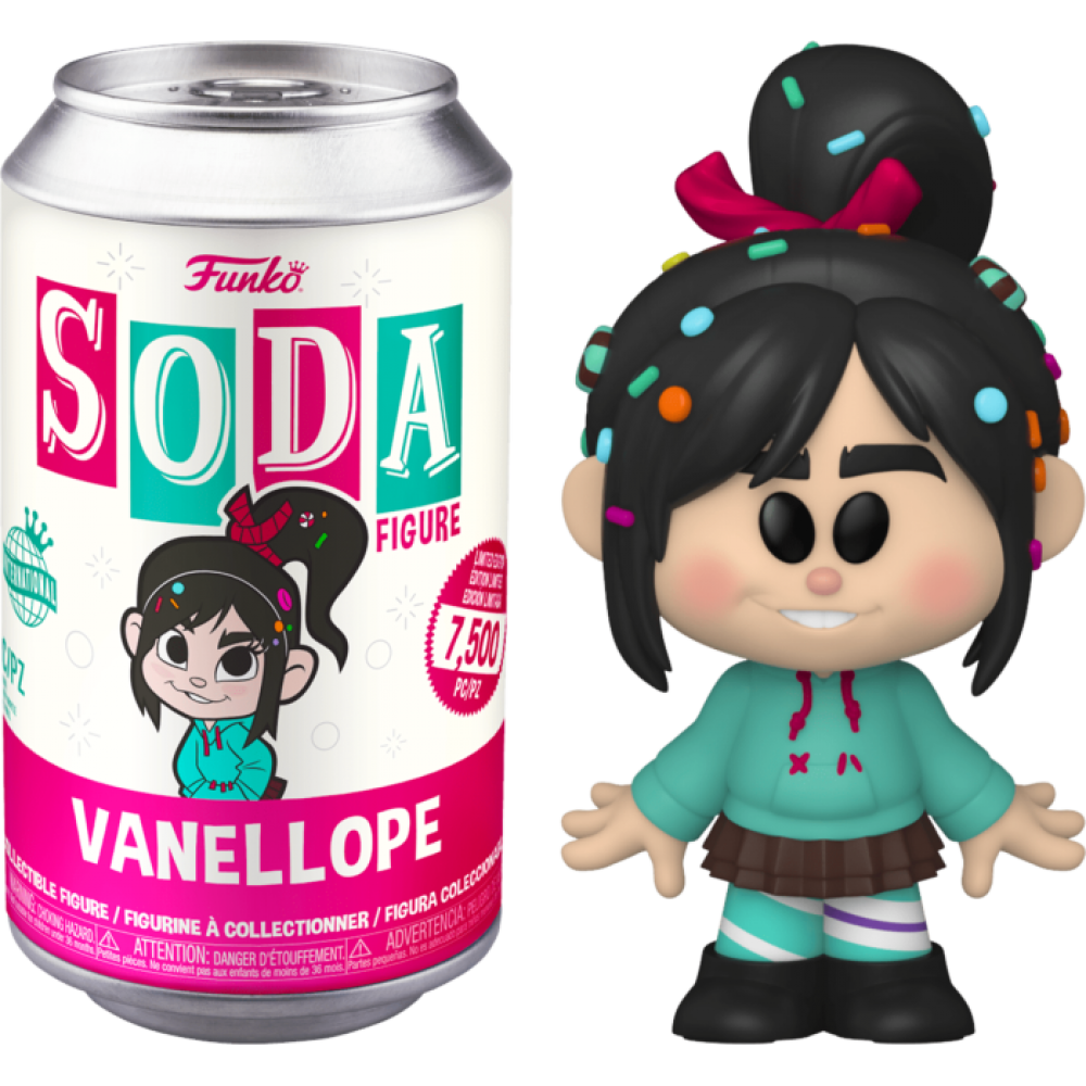 Wreck-It Ralph - Vanellope Vinyl SODA Figure in Collector Can (International Edition)