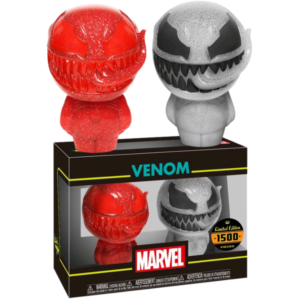 Spider-Man - Venom Red and White XS Hikari Vinyl Figure 2-Pack