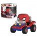 Spider-Man - Spider-Man with Spider Mobile Pop! Rides Vinyl Figure