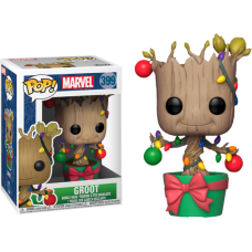 Guardians of the Galaxy - Dancing Groot with Christmas Lights Pop! Vinyl Figure