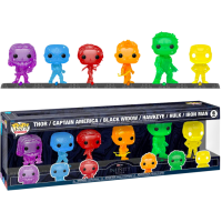 Avengers 4: Endgame - The Avengers Infinity Stones Artist Series Pop! Vinyl Figure 6-Pack with Collector Base