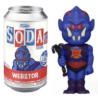 Masters of the Universe - Webstor Vinyl SODA Figure in Collector Can (2021 Summer Convention Exclusive)