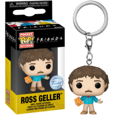 Friends - Ross Geller 80's Pocket Pop! Vinyl Keychain