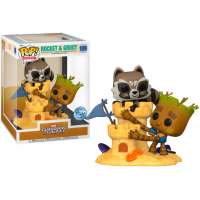 Guardians of the Galaxy - Rocket and Groot Beach Day Pop! Moments Vinyl Figure