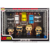U2 - Zoo TV 1993 Tour Deluxe Pop! Moment Vinyl Figure 4-Pack