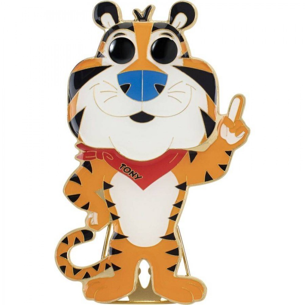 Frosted Flakes - Tony the Tiger 4 inch Pop! Enamel Pin