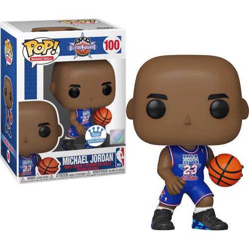 NBA Basketball - Michael Jordan All Star Pop! Vinyl Figure (Funko Shop Exclusive)