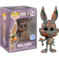 Looney Tunes - Bugs Bunny Carrot Artist Series Pop! Vinyl Figure with Pop! Protector (Funko Shop Exclusive)