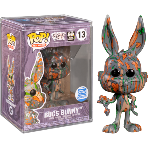 Looney Tunes - Bugs Bunny Carrot Artist Series Pop! Vinyl Figure with Pop! Protector (Funko Shop Exclusive)