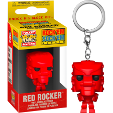 Rock 'Em Sock 'Em Robots - Red Robot Pocket Pop! Vinyl Keychain