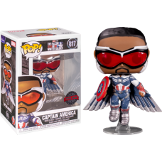 The Falcon and the Winter Soldier - Captain America Flying Pop! Vinyl Figure