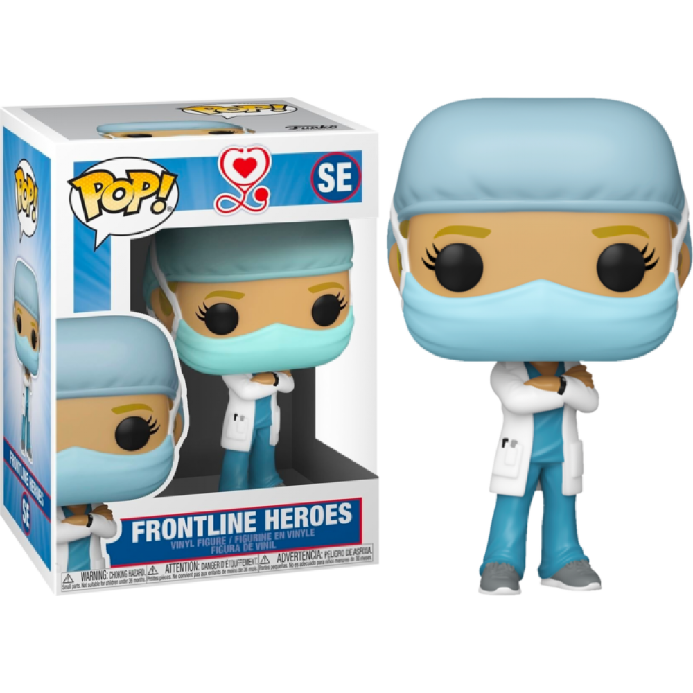Front Line Heroes - Female Hospital Worker Pop! Vinyl Figure
