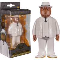 Notorious B.I.G. - Notorious B.I.G in White Suit 5” Gold Premium Vinyl Figure