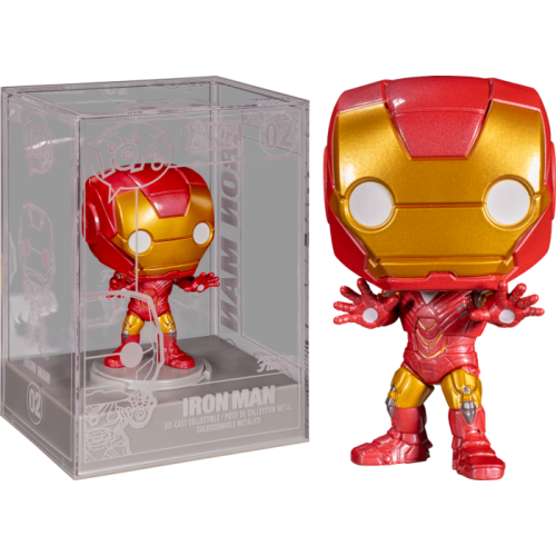 The Avengers - Iron Man Diecast Metal Pop! Vinyl Figure (Funko Shop Exclusive)