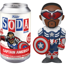The Falcon and the Winter Soldier - Captain America Vinyl SODA Figure in Collector Can (International Edition)