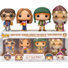 Harry Potter - Holiday Harry, Hermione, Ron & Dumbledore Metallic Pop! Vinyl Figure 4-Pack