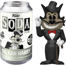 Mighty Mouse - Oil Can Harry Vinyl SODA Figure in Collector Can (International Edition)
