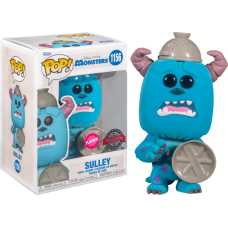 Monsters, Inc. - Sulley with Lid Flocked 20th Anniversary Pop! Vinyl Figure