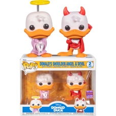 Disney - Donald Duck’s Shoulder Angel & Devil Pop! Vinyl Figure 2-Pack (2022 Wondrous Convention Exclusive)