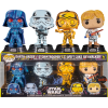 Star Wars - Darth Vader, Luke Skywalker, C-3PO and Stormtrooper Retro Series Pop! Vinyl Figure 4-Pack