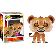 The Lion King (2019) - Simba Flocked Pop! Vinyl Figure (RS)