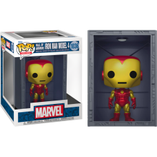 Marvel: Hall of Armor - Iron Man Model 4 Metallic Deluxe Pop! Vinyl Figure