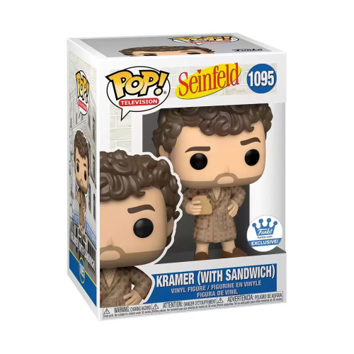 Seinfeld - Kramer with Sandwich Pop! Vinyl Figure (Funko Shop Exclusive)