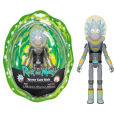 Rick and Morty - Space Suit Rick Metallic 5 Inch Action Figure