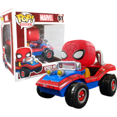 Spider-Man - Spider-Man with Spider Mobile Pop! Rides Vinyl Figure