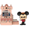 Walt Disney World: 50th Anniversary - Mickey Mouse with Hollywood Tower Hotel Pop! Town Vinyl Figure