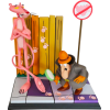 The Pink Panther - Pink Panther and The Inspector 16 Inch Diorama Statue
