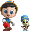 Pinocchio (1940) - Pinocchio and Jiminy Cricket Cosbaby (S) Hot Toys Figure