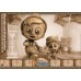 Pinocchio (1940) - Pinocchio and Jiminy Cricket (Wooden Color Version] Cosbaby