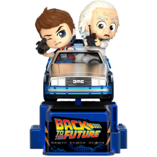 Back to the Future - Marty McFly and Doc Brown CosRider Hot Toys Figure