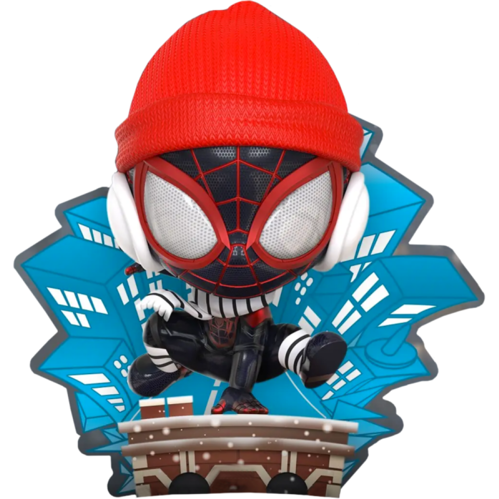 Marvel’s Spider-Man: Miles Morales - Miles Morales Winter Cosbaby (S) Hot Toys Figure