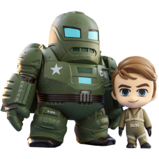 Marvel: What If…? - The Hydra Stomper & Steve Rogers Cosbaby (S) Hot Toys Figure