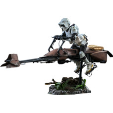 Star Wars Episode VI: Return of the Jedi - Scout Trooper & Speeder Bike 1/6th Scale Hot Toys Action Figure