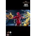 Iron Man 2 - Iron Man Mark IV with Suit-Up Gantry Deluxe 1/4 Scale Hot Toys Action Figure Set